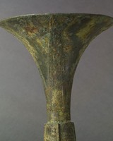 Square-footed ku bronze vessel with round mouth Collection Image, Figure 10, Total 13 Figures