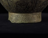 Hu, bronze vessel with lacquered design of hunting scenes motif, Warring States period Collection Image, Figure 17, Total 19 Figures