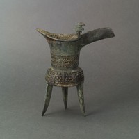 獸面紋爵杯-國立歷史博物館-藏品資料-91-00002