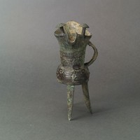 獸面紋爵杯-國立歷史博物館-藏品資料-91-00002