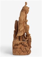 木雕「降龍尊者」藏品圖，第2張
