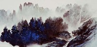 夏山觀瀑藏品圖，第1張