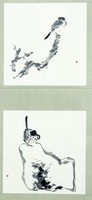 仿八大山人魚鳥藏品圖，第3張