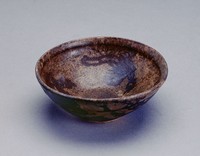 黑釉鳳紋碗藏品圖，第1張