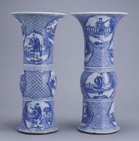 Blue-and-White Vase: The Eight Immortals Collection Image, Figure 1, Total 2 Figures