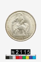 美國紐約州新羅謝爾250週年50分紀念幣藏品圖，第1張