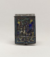 內填琺瑯人物鏡盒藏品圖，第6張