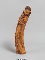 牙雕仕女藏品圖，第3張