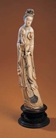 牙雕何仙姑藏品圖，第2張