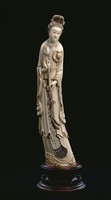 牙雕何仙姑藏品圖，第6張