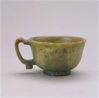 青玉耳杯藏品圖，第1張