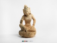 漢白玉菩薩坐像藏品圖，第1張