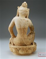 漢白玉菩薩坐像藏品圖，第3張