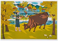 晨牧  藏品圖，第1張