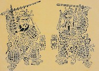 將軍門神(秦瓊尉遲恭)藏品圖，第2張
