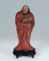 石榴紅達摩人物藏品圖，第1張