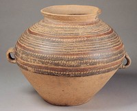 半山鋸齒帶紋雙耳壺藏品圖，第2張
