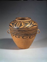 馬家窰彩陶雙耳壺藏品圖，第2張