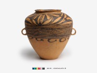 馬家窰彩陶雙耳壺藏品圖，第1張