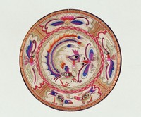 蝶鳳彩繡茶墊藏品圖，第1張