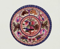 鴛鴦彩繡茶墊藏品圖，第1張
