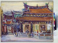 台北龍山寺藏品圖，第1張