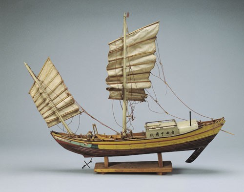 自由中國號帆船模型