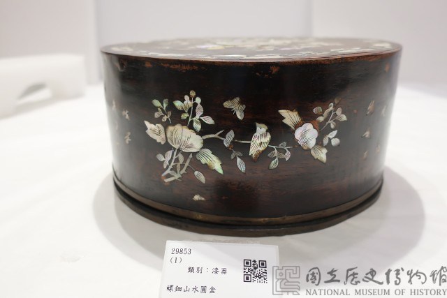 螺鈿山水圓盒藏品圖，第2張