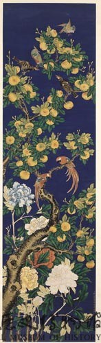彩色花鳥藏品圖，第1張