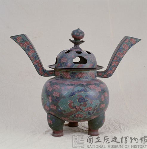 掐絲琺瑯鼎藏品圖，第1張