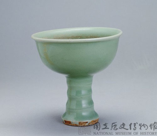 龍泉青瓷高足碗藏品圖，第1張