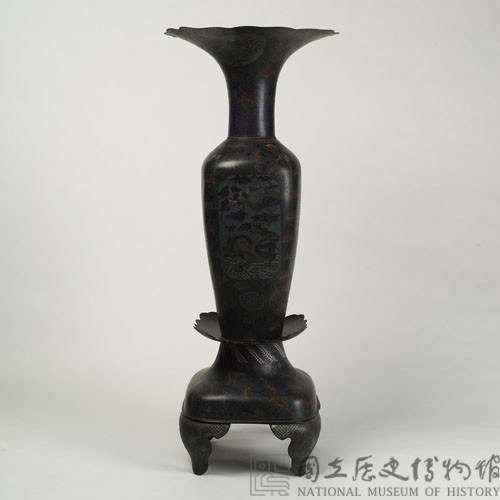 掐絲琺瑯大瓶藏品圖，第6張