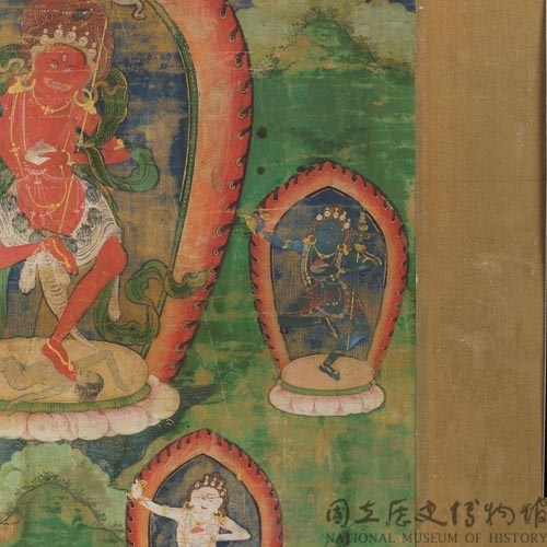 布地西藏佛像畫藏品圖，第6張