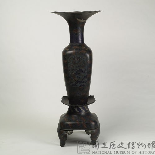 掐絲琺瑯大瓶藏品圖，第4張