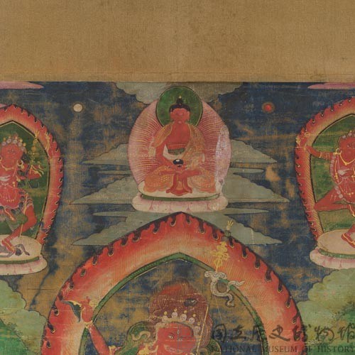 布地西藏佛像畫藏品圖，第2張
