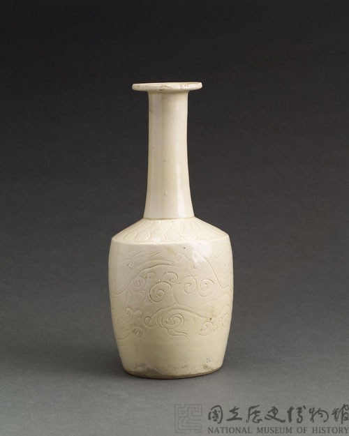 刻花棒槌瓶藏品圖，第1張