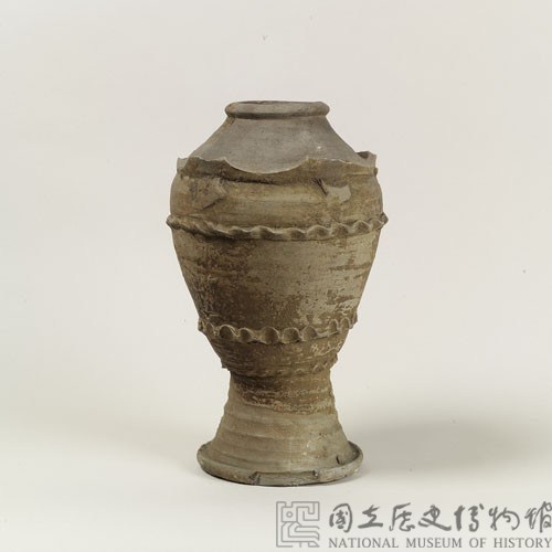 褐釉骨灰罈藏品圖，第1張