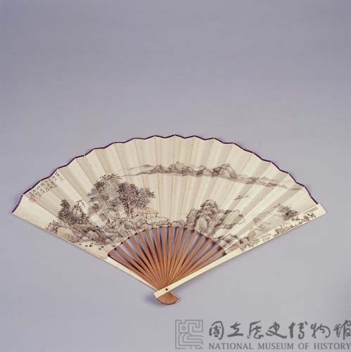 牙雕扇骨藏品圖，第1張