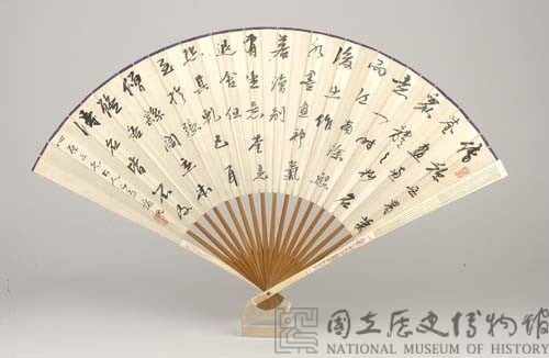 牙雕扇骨藏品圖，第4張