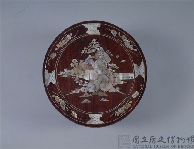 螺鈿山水圓盒藏品圖，第3張