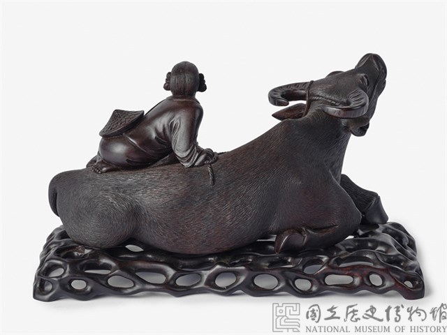 木雕「牧童」藏品圖，第3張