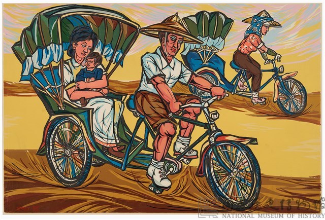 民國四十三年代台灣三輪車  藏品圖，第1張