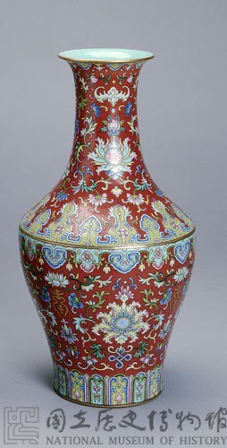 琺瑯彩瓶藏品圖，第1張