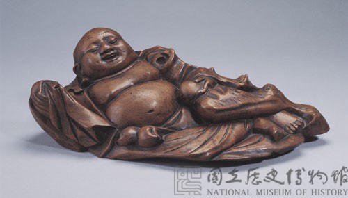 木刻彌勒臥佛藏品圖，第1張