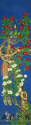 絹本著色花鳥畫藏品圖，第1張