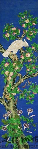 絹本著色花鳥畫藏品圖，第1張
