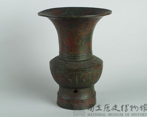 獸面紋銅尊藏品圖，第5張