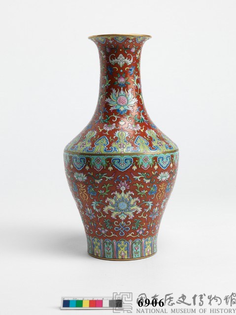 琺瑯彩瓶藏品圖，第2張