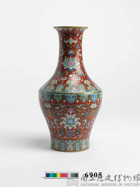 琺瑯彩瓶藏品圖，第2張