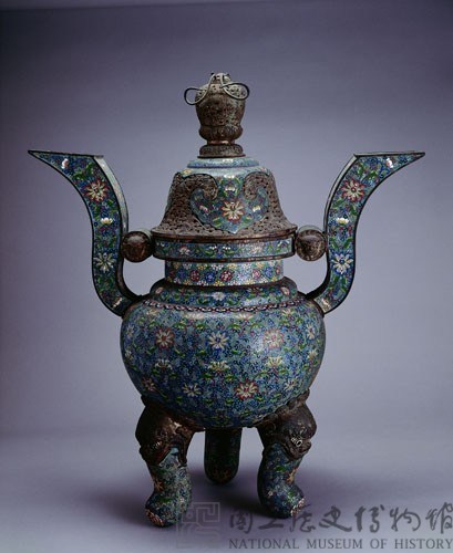 掐絲琺瑯爐藏品圖，第1張
